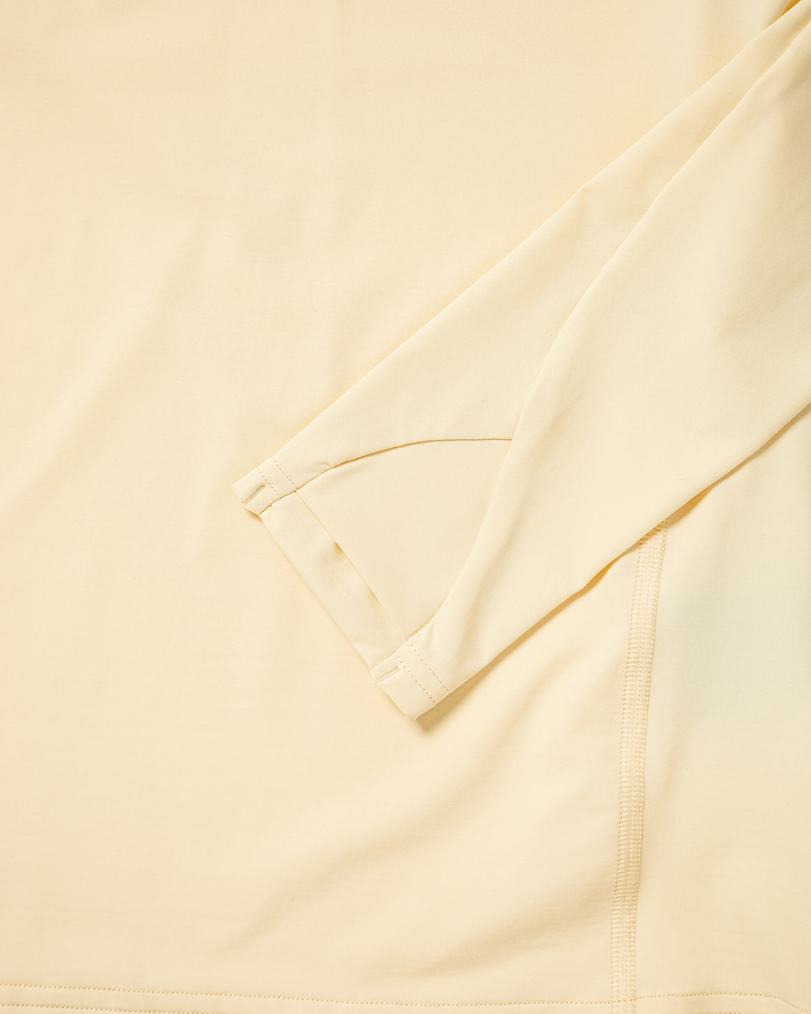 District Vision - Womens Paneled Long Sleeve Tee - Mushroom - Up There Athletics