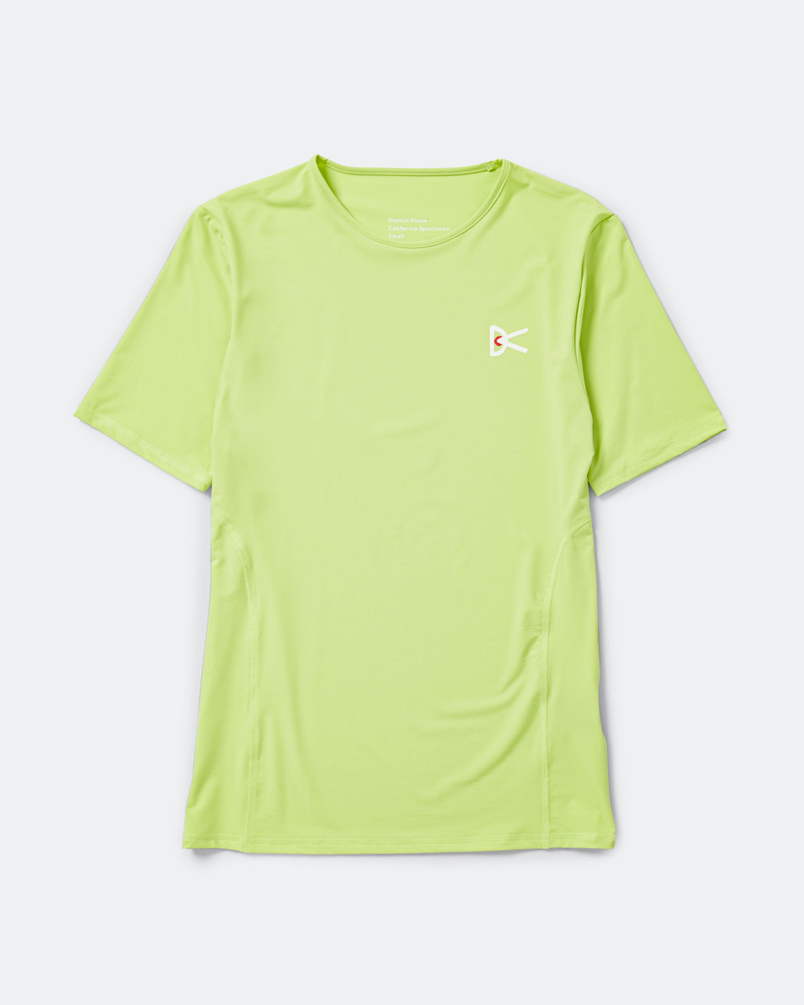 District Vision - Womens Paneled Short Sleeve Tee - Melon - Up There Athletics