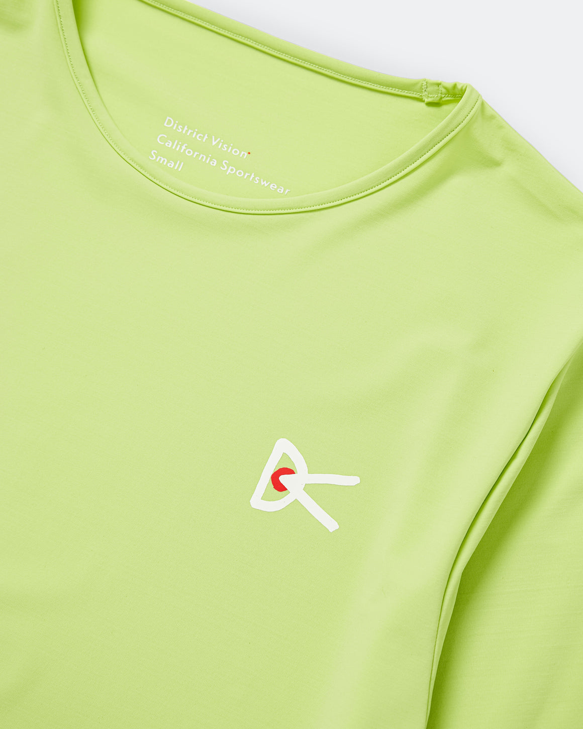 District Vision - Womens Paneled Short Sleeve Tee - Melon - Up There Athletics