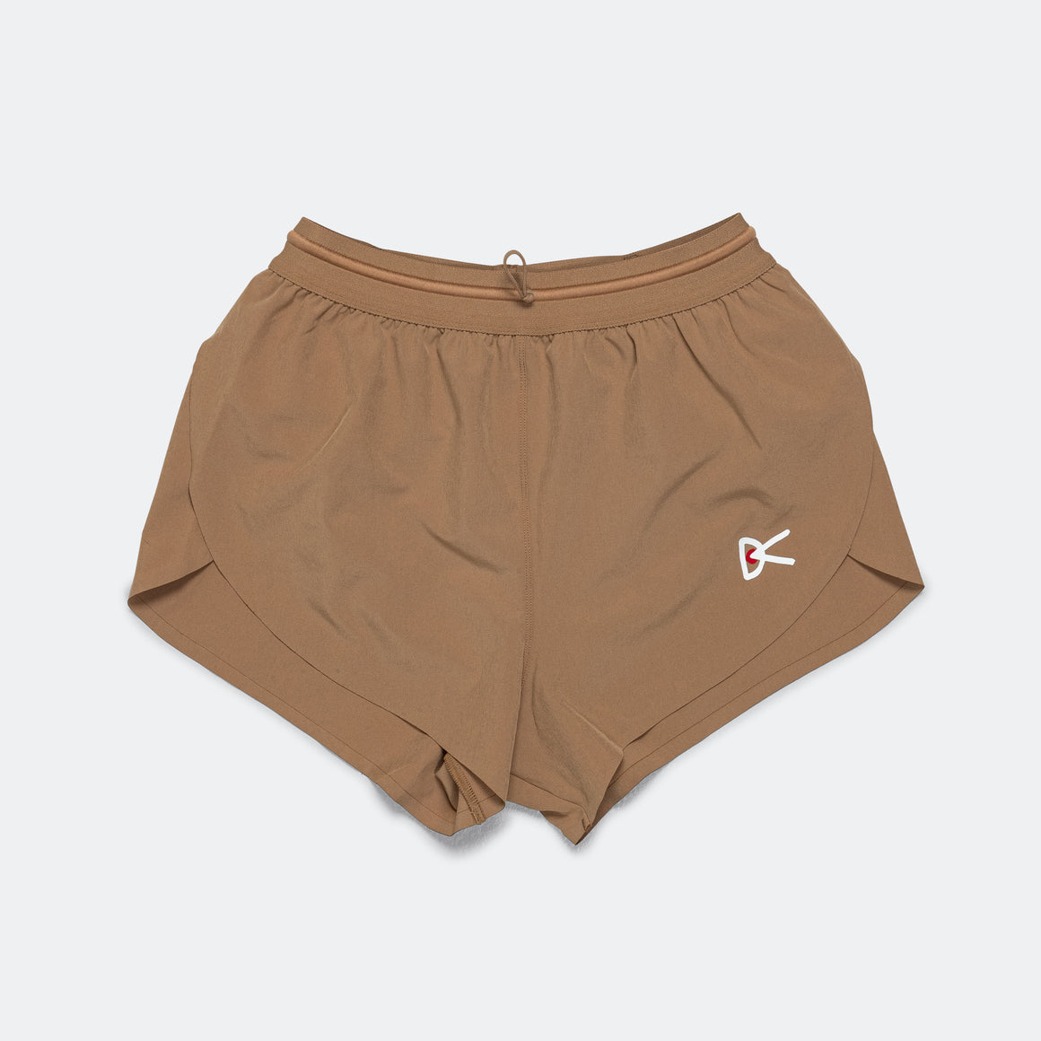 District Vision - Womens Vedana Split Shorts - Sand - Up There Athletics