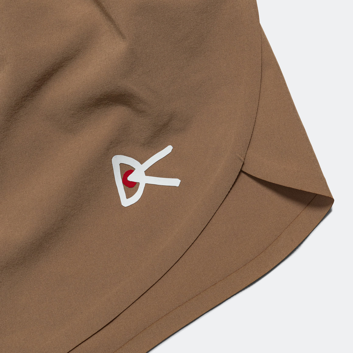 District Vision - Womens Vedana Split Shorts - Sand - Up There Athletics