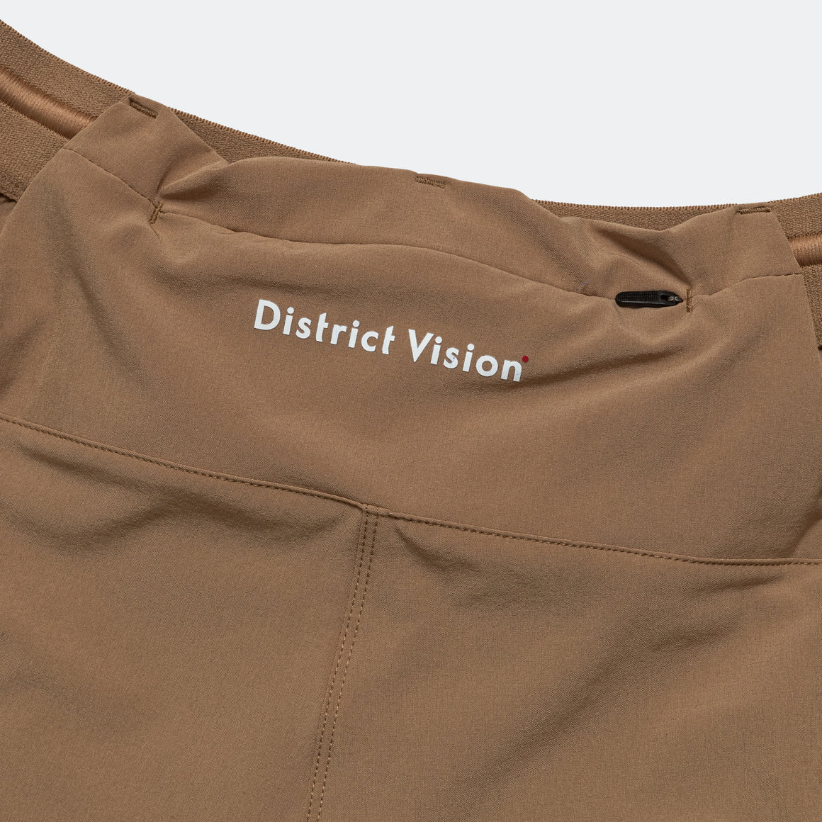 District Vision - Womens Vedana Split Shorts - Sand - Up There Athletics