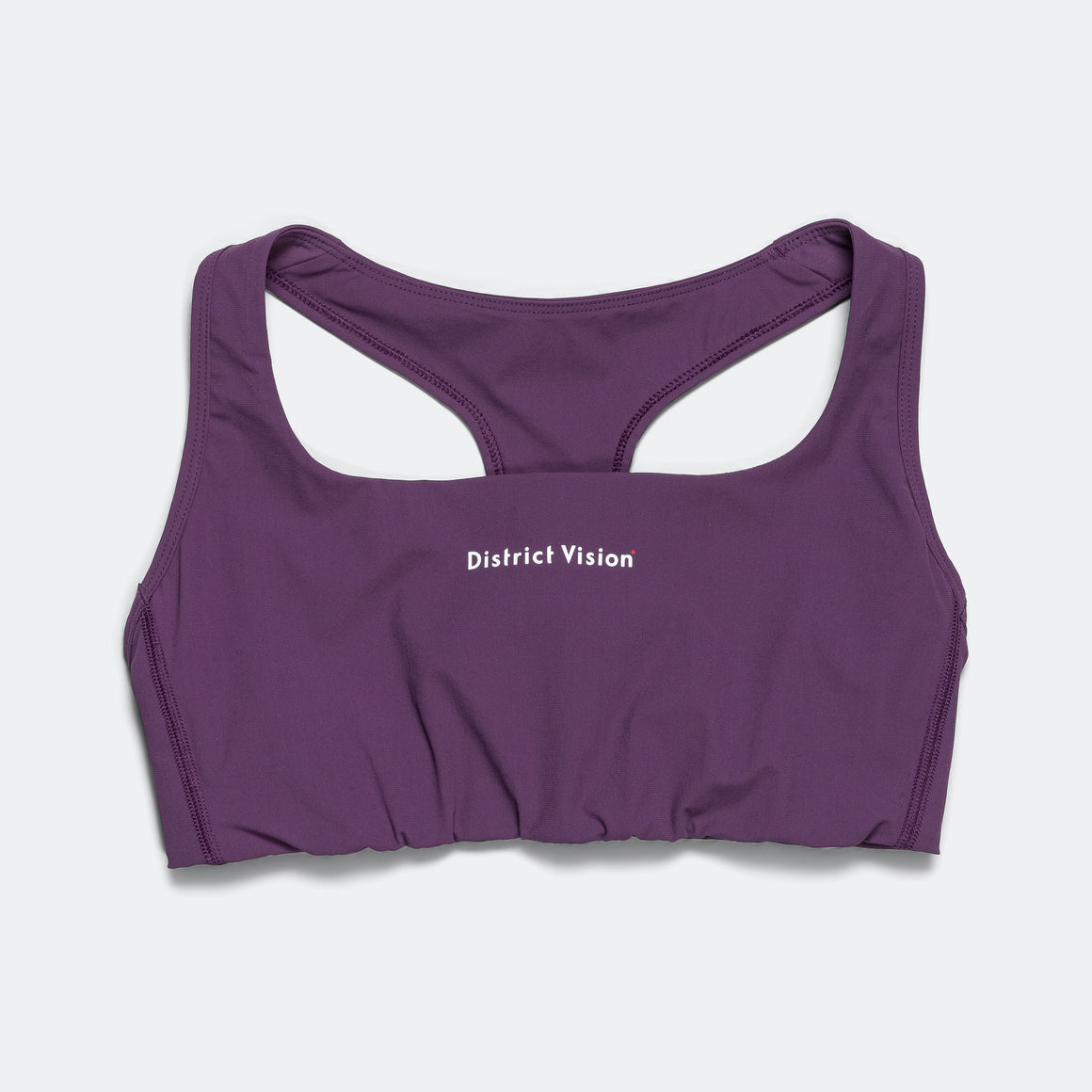 District Vision - Womens Twin Layer Medium Support Bra - Nightshade - Up There Athletics