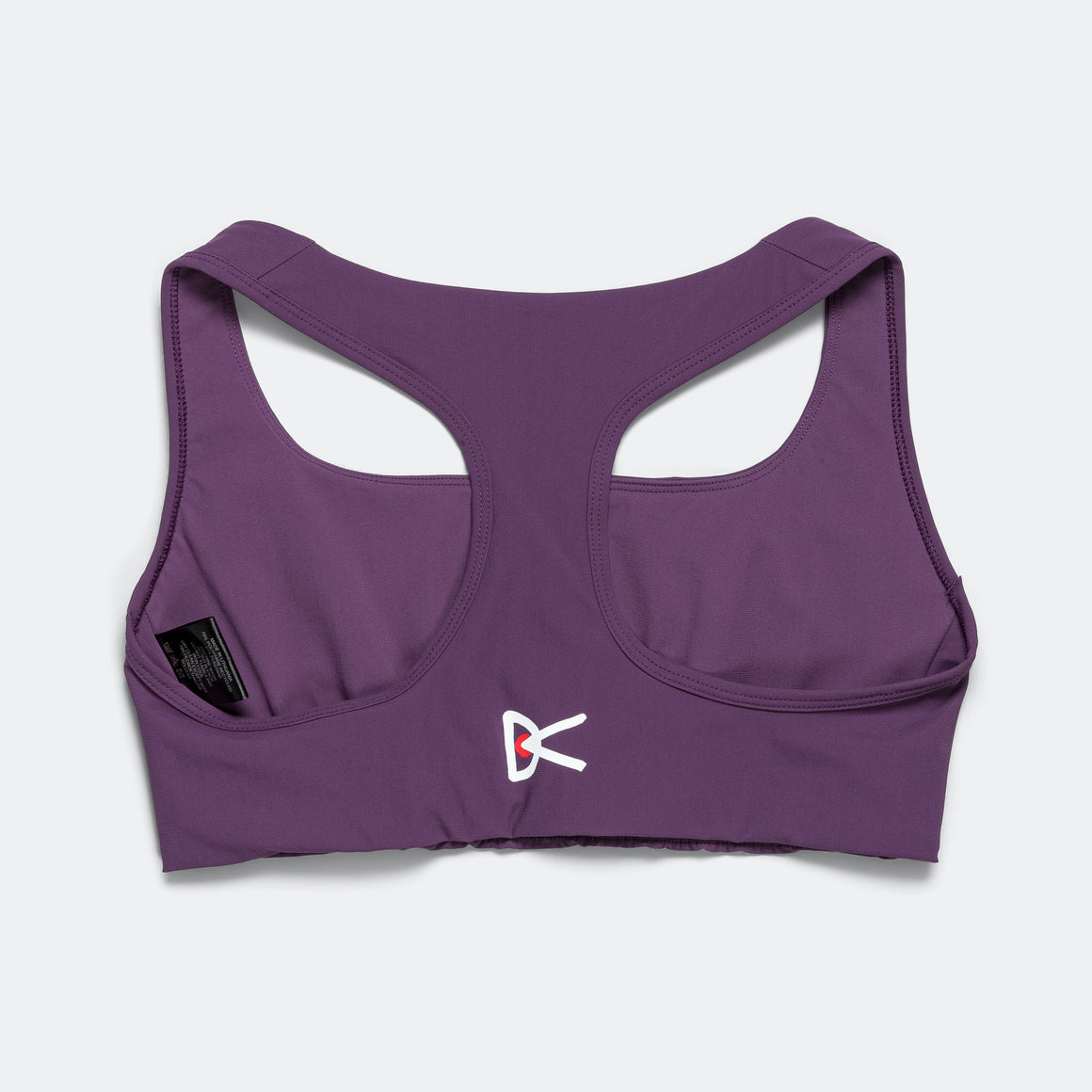 District Vision - Womens Twin Layer Medium Support Bra - Nightshade - Up There Athletics