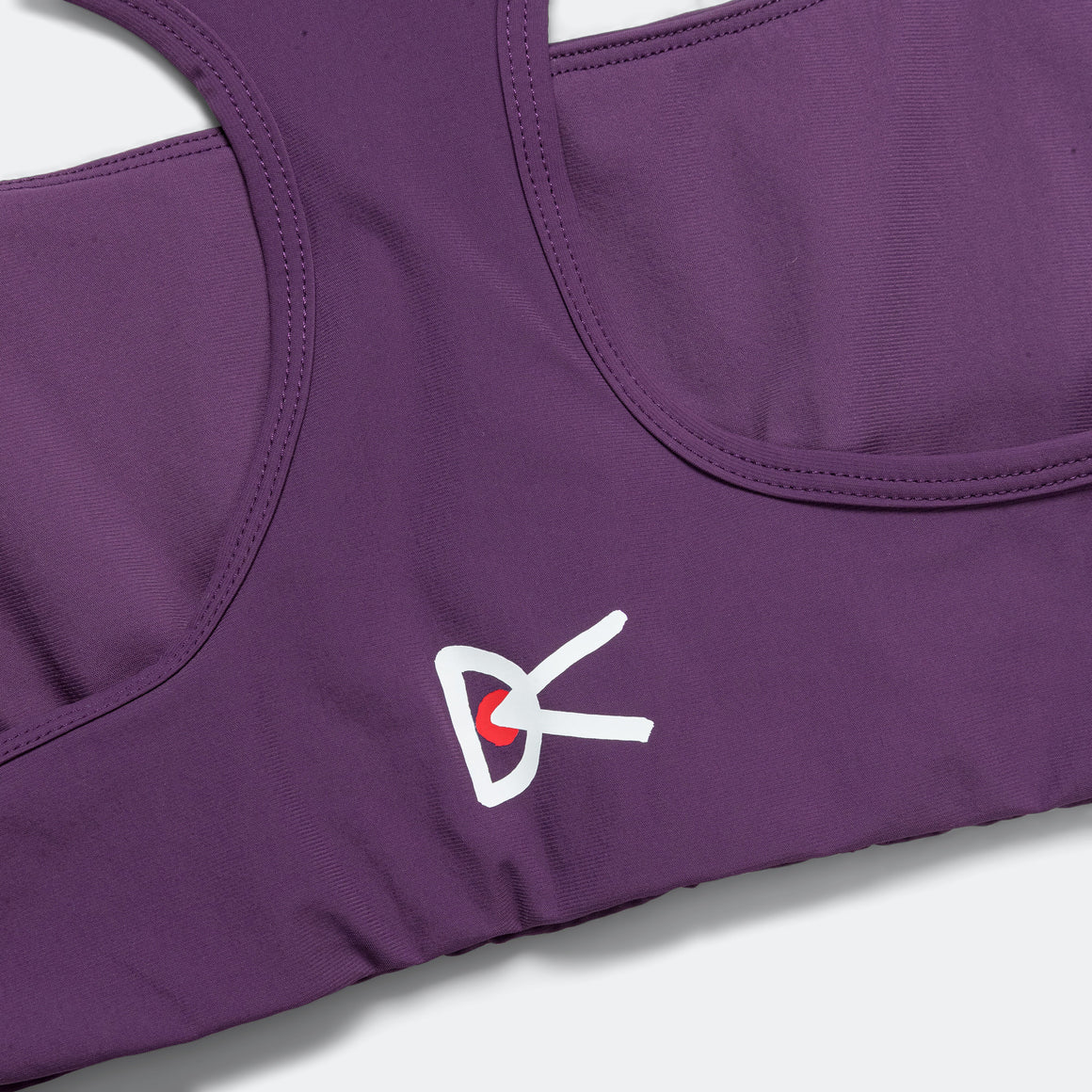 District Vision - Womens Twin Layer Medium Support Bra - Nightshade - Up There Athletics