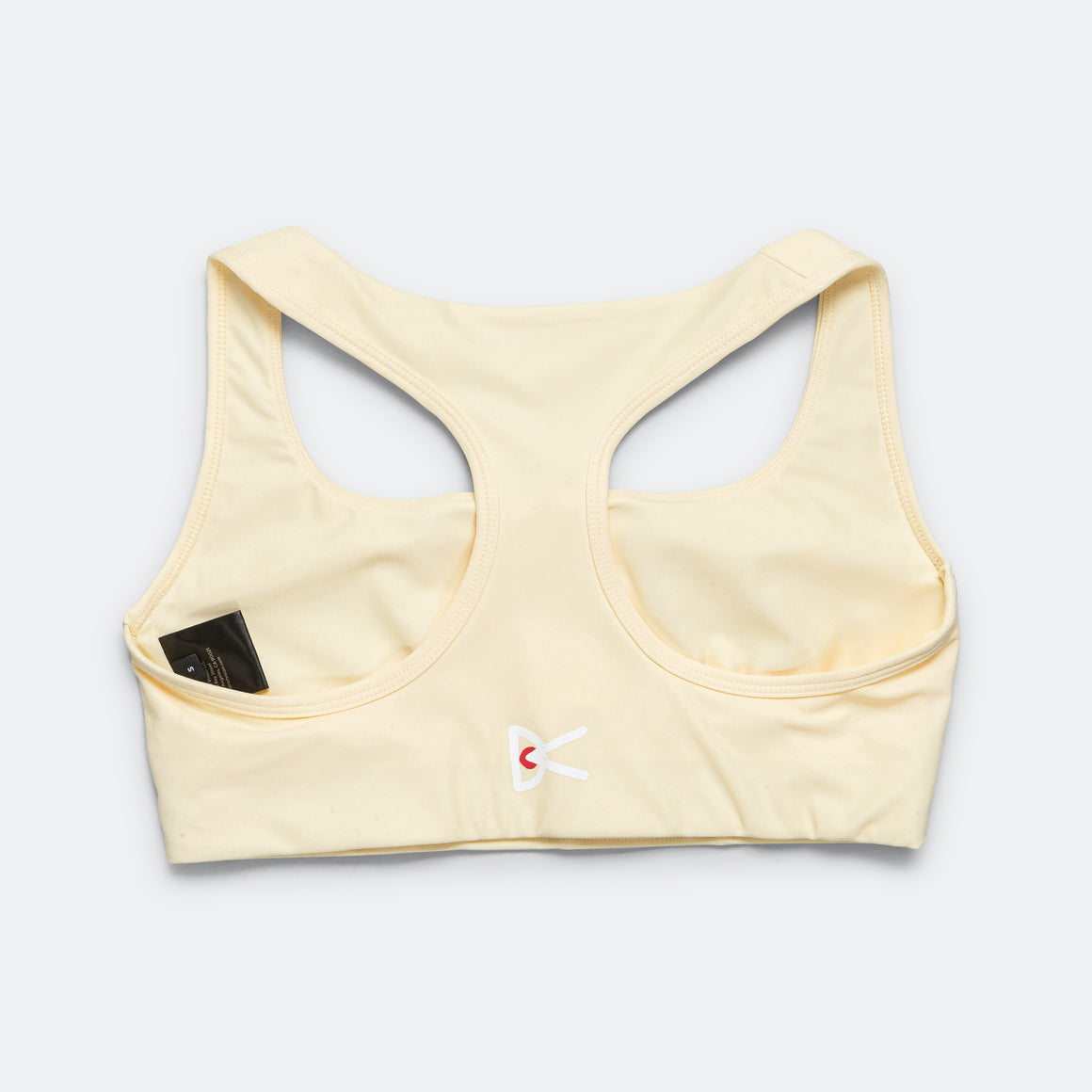 District Vision - Womens Twin Layer Medium Support Bra - Chamomile - Up There Athletics