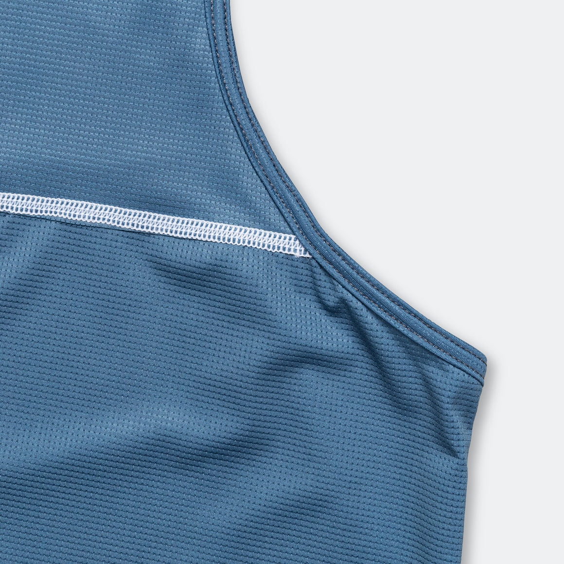 Erniold - Mens Race Singlet - Blue Steel - Up There Athletics