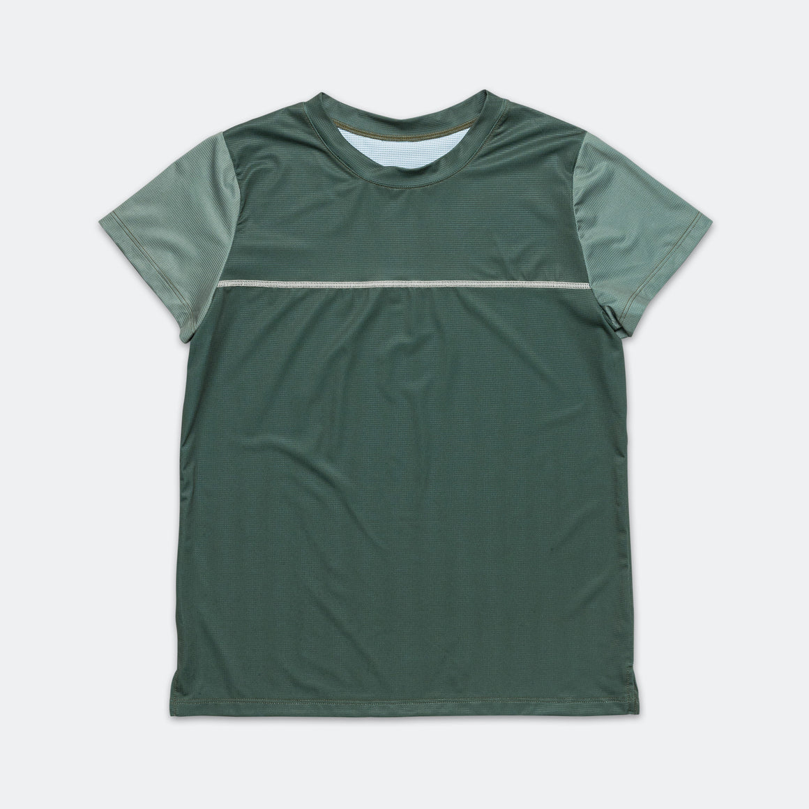 Erniold - Womens Run Tee - Dark Moss - Up There Athletics
