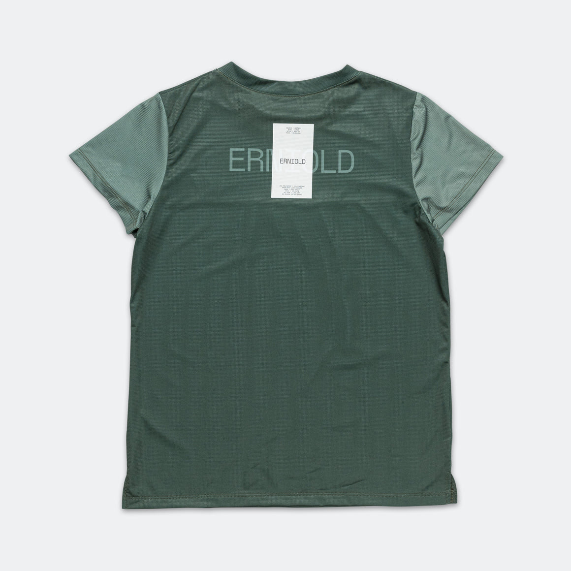 Erniold - Womens Run Tee - Dark Moss - Up There Athletics