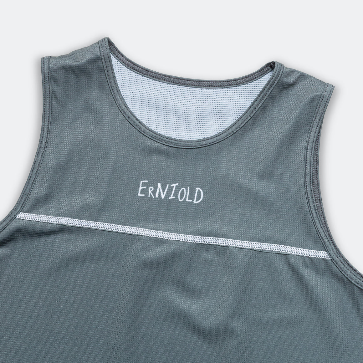 Erniold - Womens Race Singlet - Coal - Up There Athletics