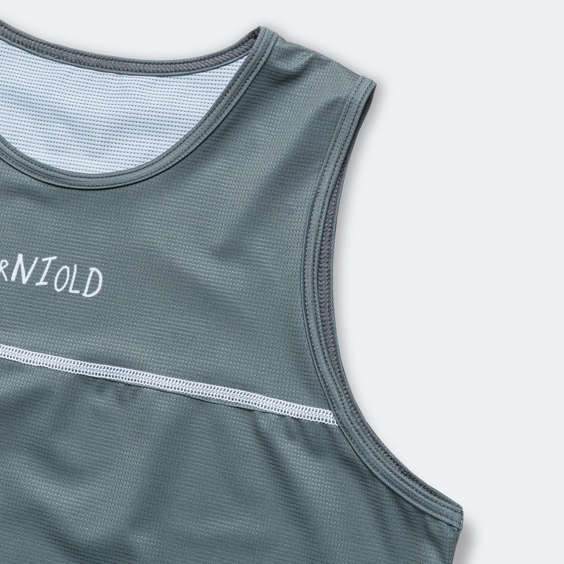 Erniold - Womens Race Singlet - Coal - Up There Athletics