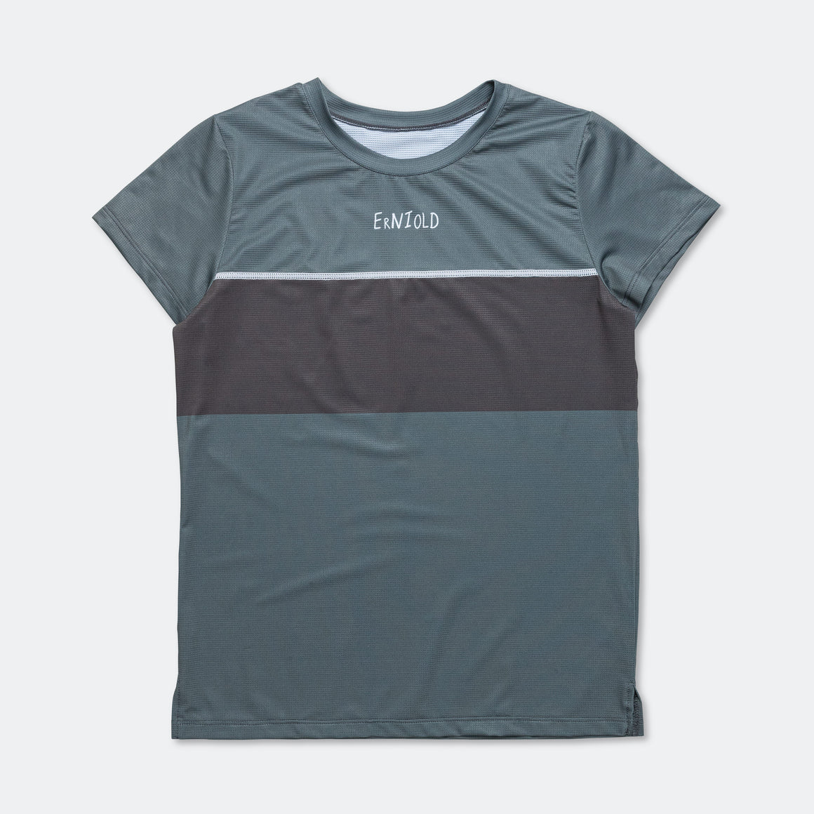 Erniold - Womens Run Tee - Coal - Up There Athletics