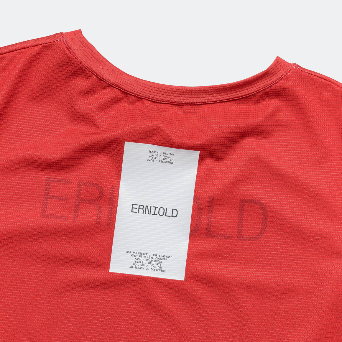 Erniold - Womens Run Tee - Red Earth - Up There Athletics
