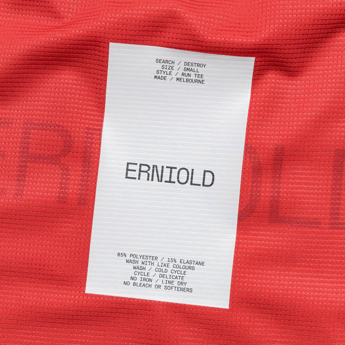 Erniold - Womens Run Tee - Red Earth - Up There Athletics