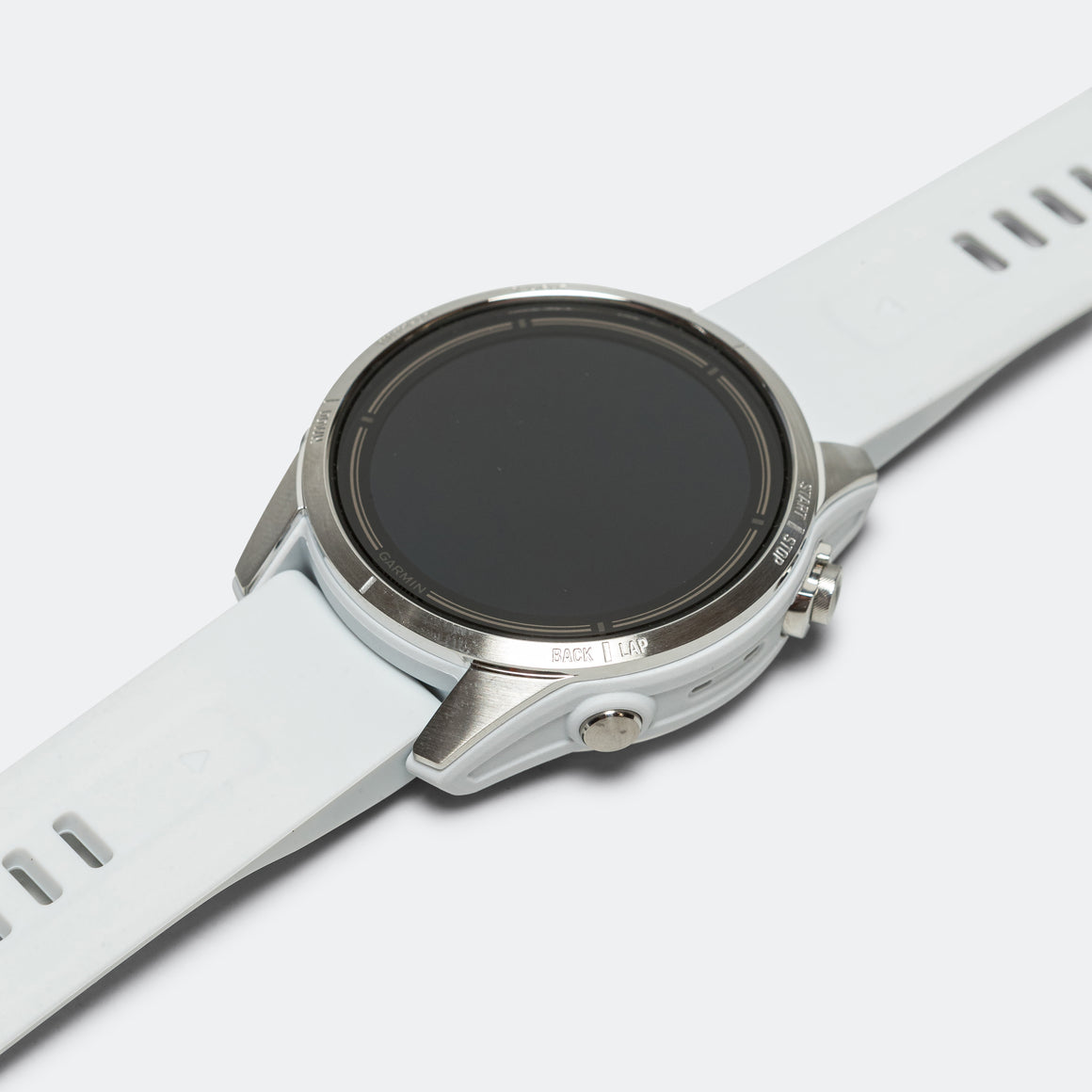 Garmin - epix Pro Gen.2 - Standard Edition 42mm - Silver Bezel w/Whitestone Band - Up There Athletics