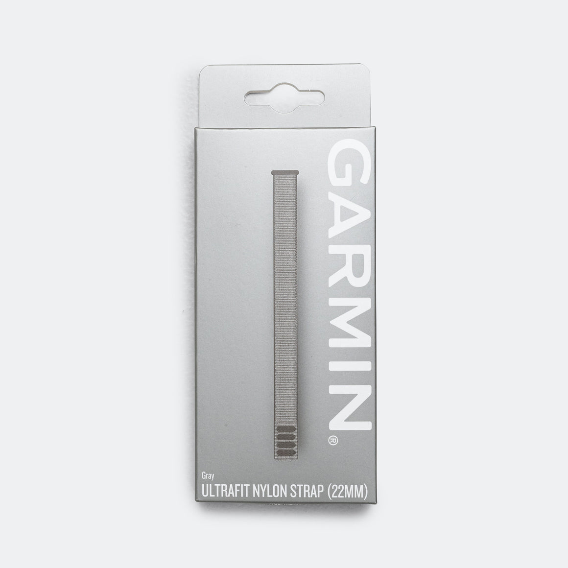 Garmin - UltraFit Nylon Straps 22mm - Grey Nylon - Up There Athletics