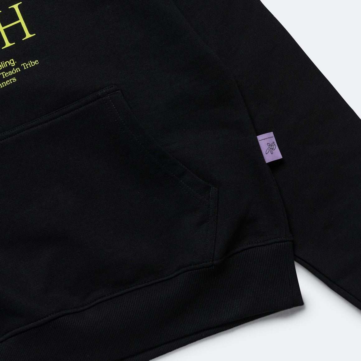 Hermanos Koumori - Mens Post Running High Hoodie - Black - Up There Athletics