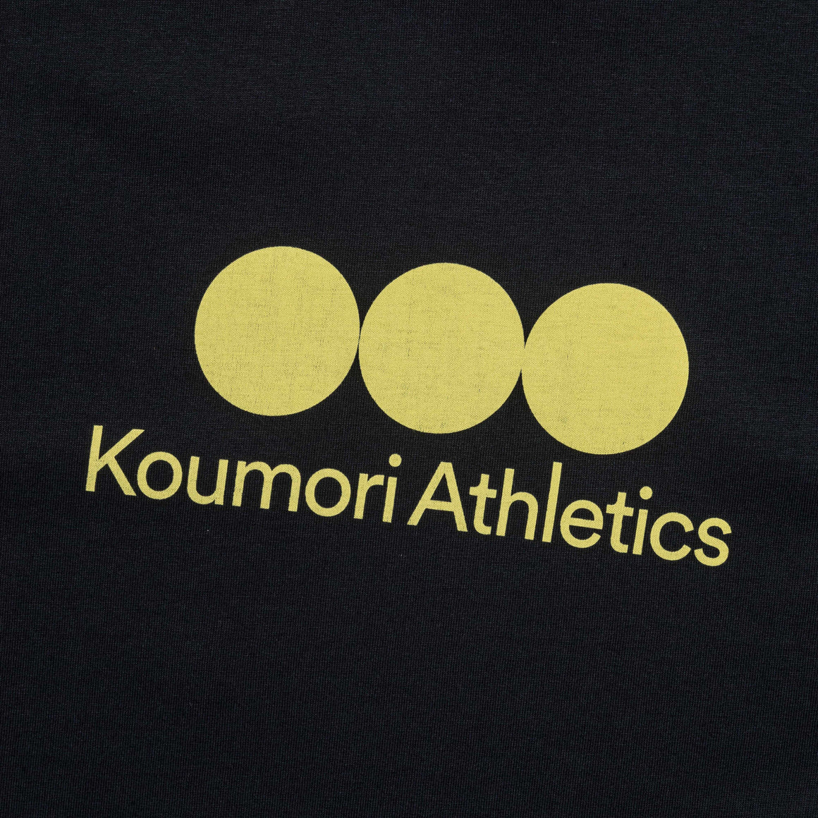 Hermanos Koumori - Mens Koumori Athletics T-Shirt SS25 - Black - Up There Athletics