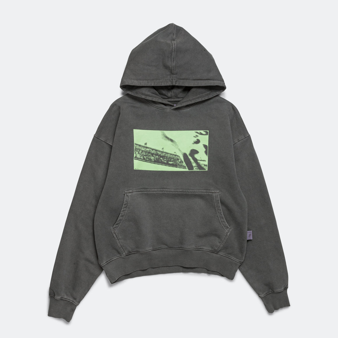 Hermanos Koumori - Mens La Carrera Hoodie - Washed Black - Up There Athletics