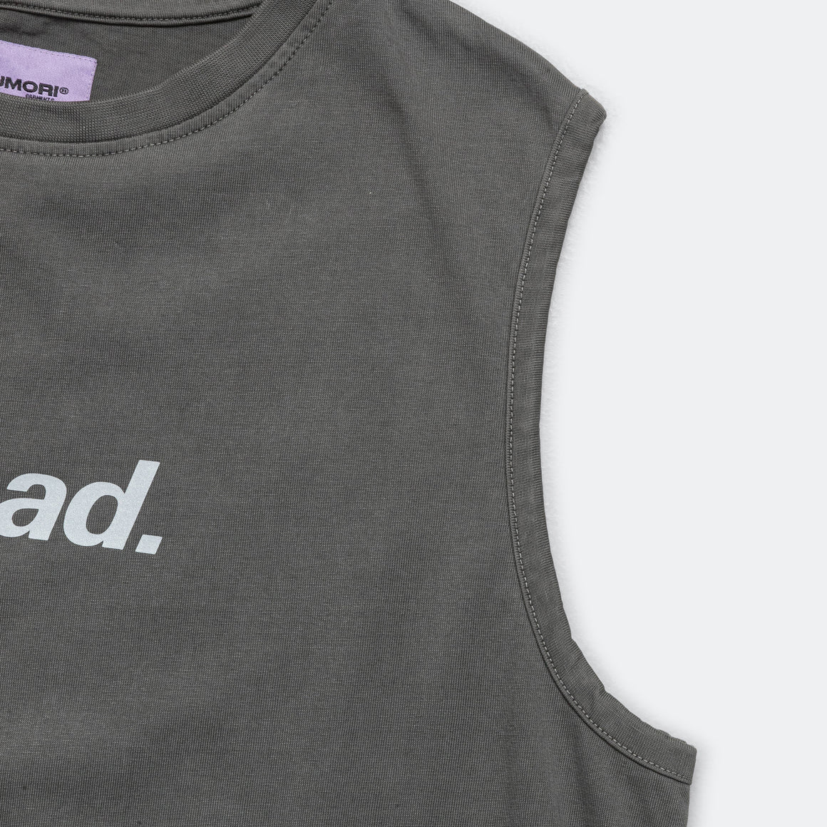 Hermanos Koumori - Mens Nomad Muscle Tee - Washed Black - Up There Athletics