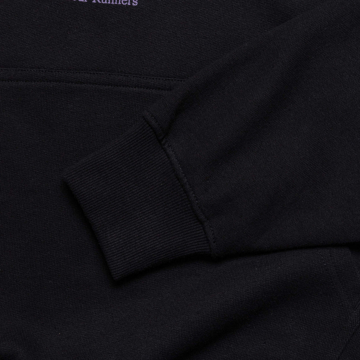 Hermanos Koumori - Mens Post Running High Boulder Hoodie - Black - Up There Athletics