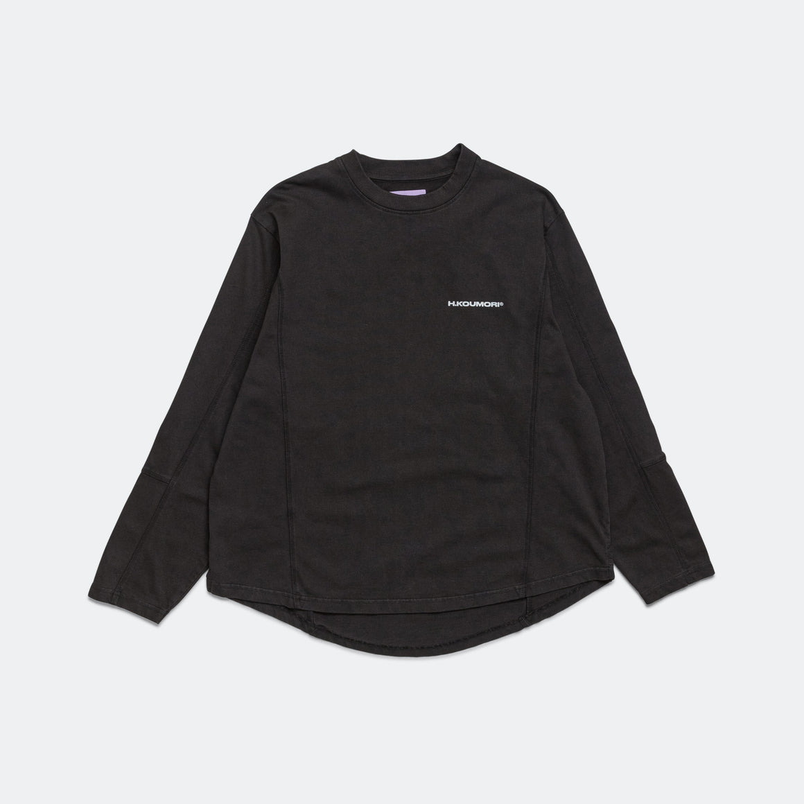 Hermanos Koumori - Mens Stride Long Sleeve - Washed Black - Up There Athletics