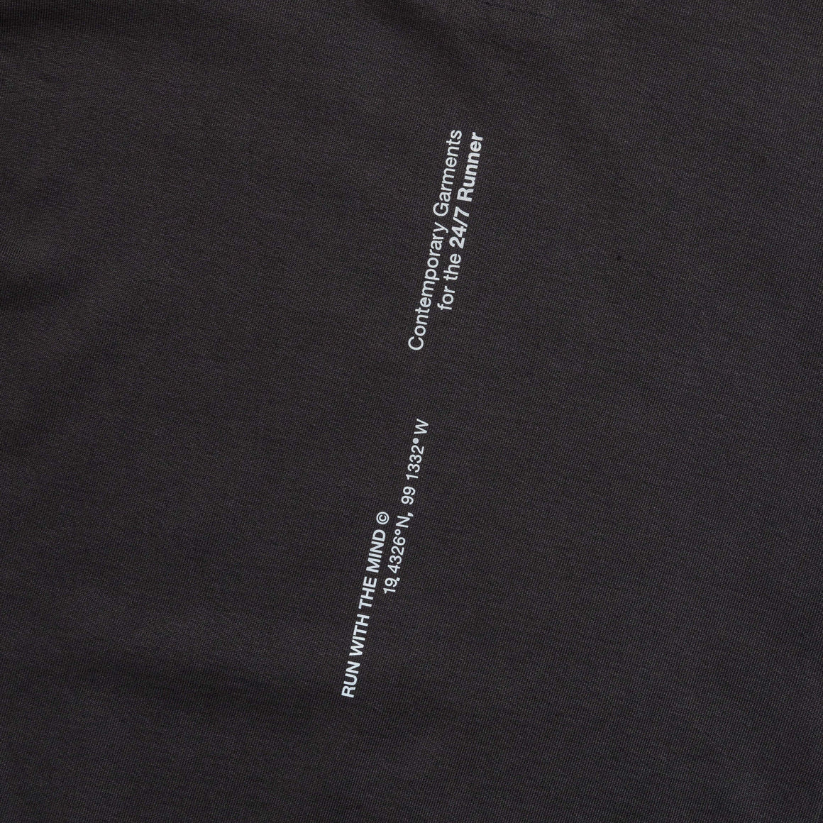 Hermanos Koumori - Mens Stride Long Sleeve - Washed Black - Up There Athletics