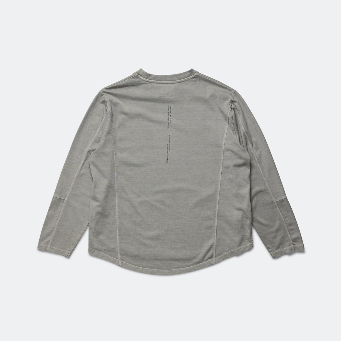 Hermanos Koumori - Stride Long Sleeve - Grey - Up There Athletics