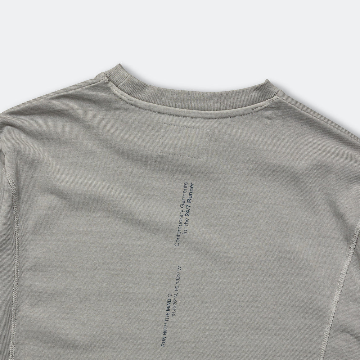 Hermanos Koumori - Stride Long Sleeve - Grey - Up There Athletics