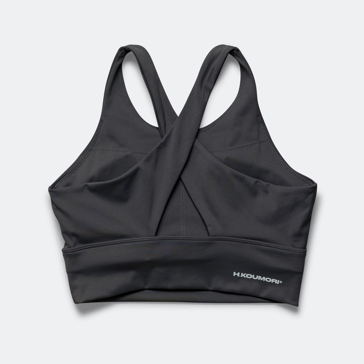 Hermanos Koumori - Womens Training Crop Top - Grey - Up There Athletics