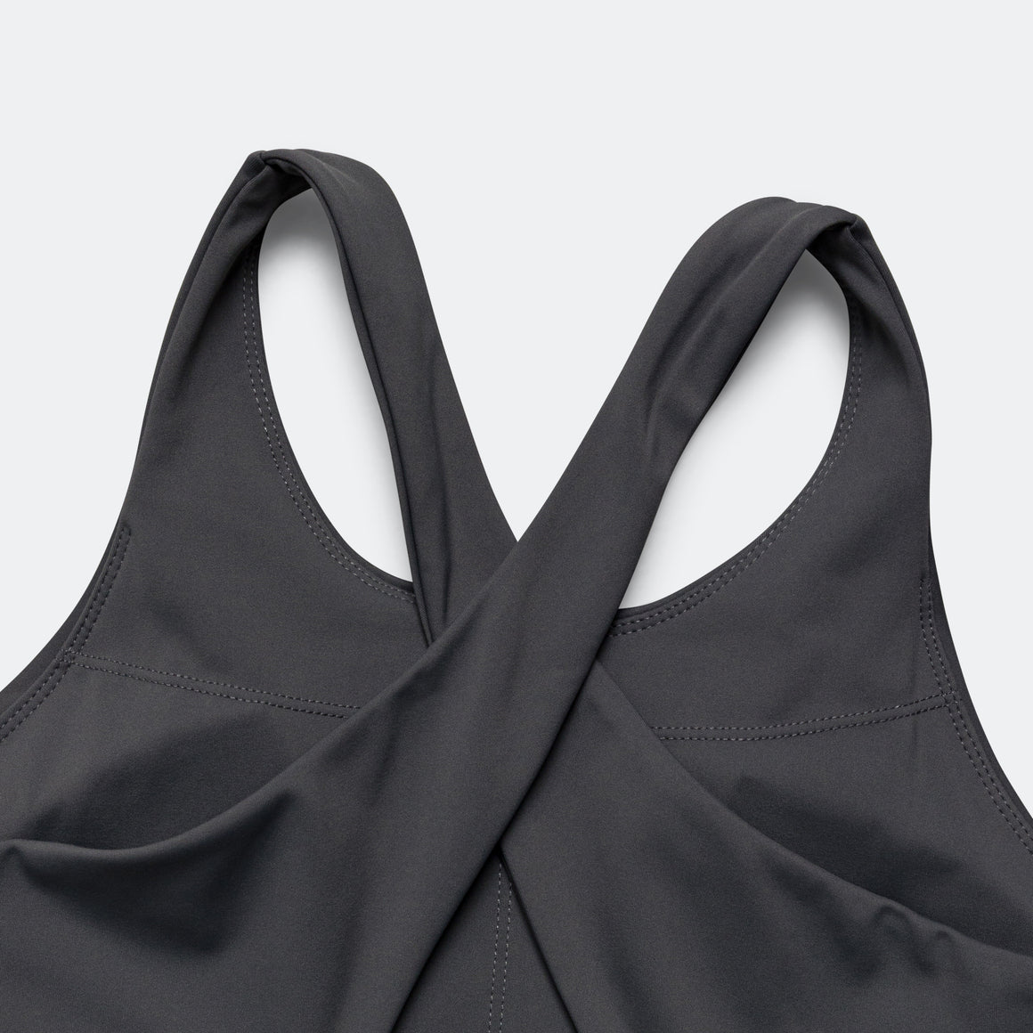 Hermanos Koumori - Womens Training Crop Top - Grey - Up There Athletics