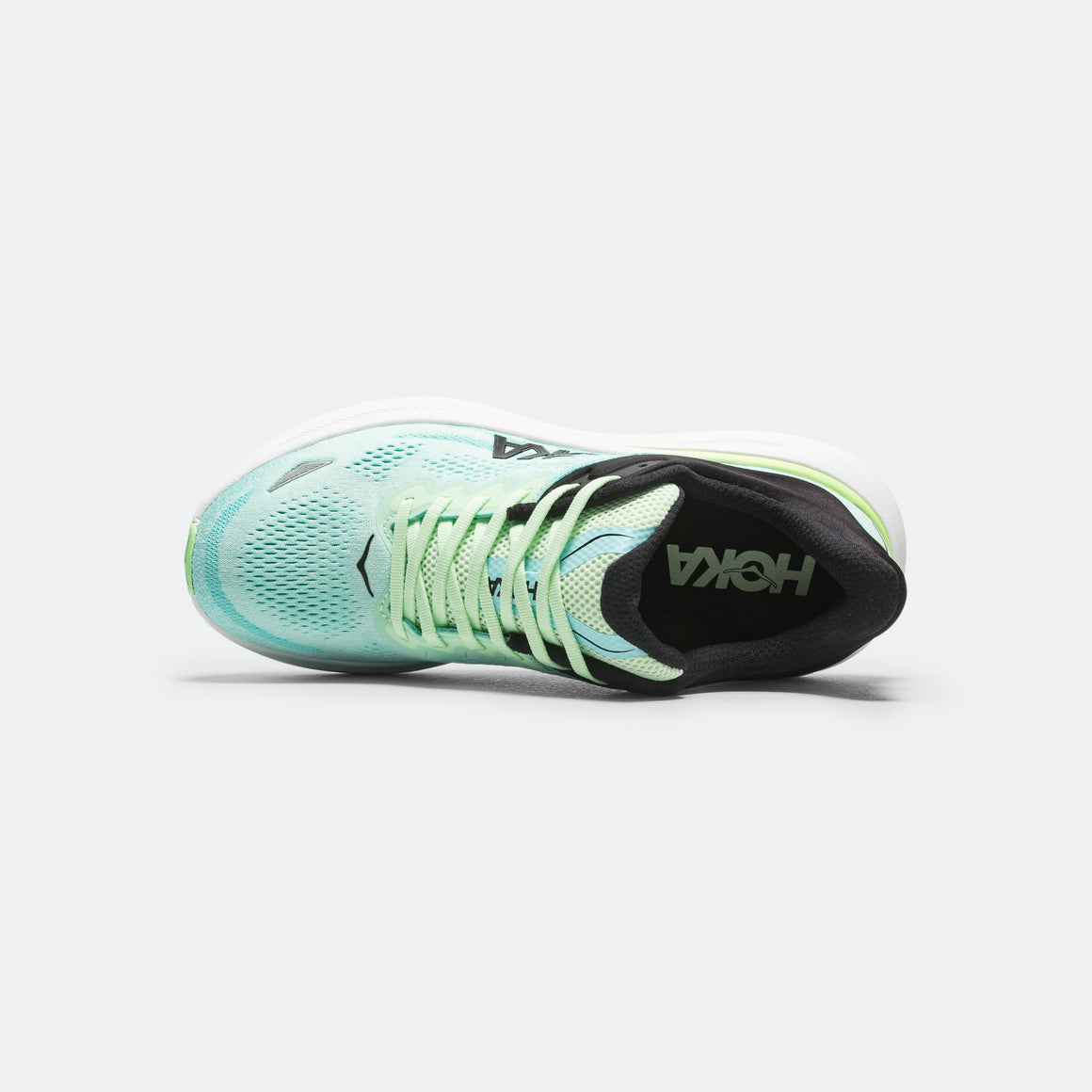 HOKA - Mens Bondi 9 - Luna Moth/Blue Spark - Up There Athletics