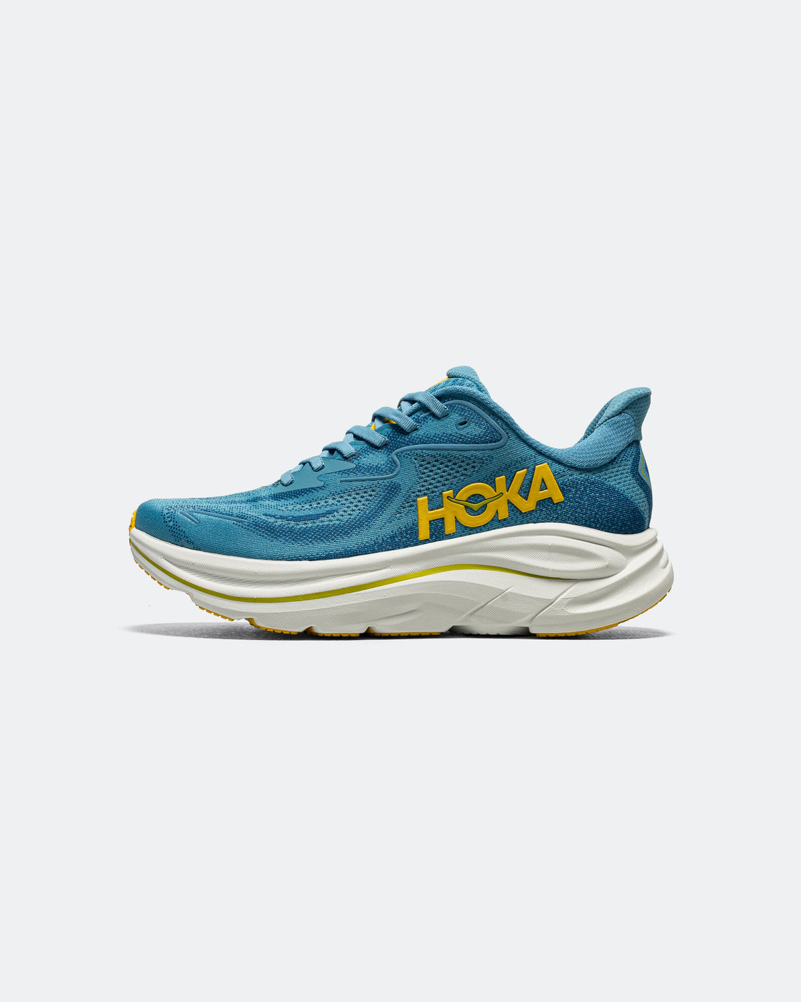 HOKA - Mens Clifton 10 - Alpine Blue/Foggy Night - Up There Athletics