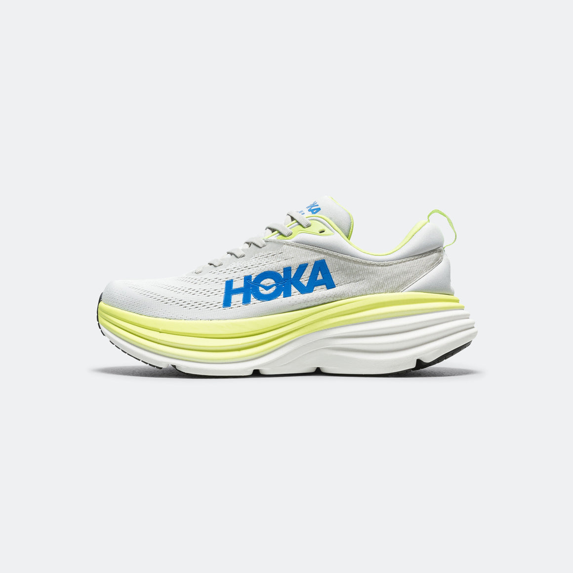 HOKA - Mens Bondi 8 - Stardust/Lettuce - Up There Athletics
