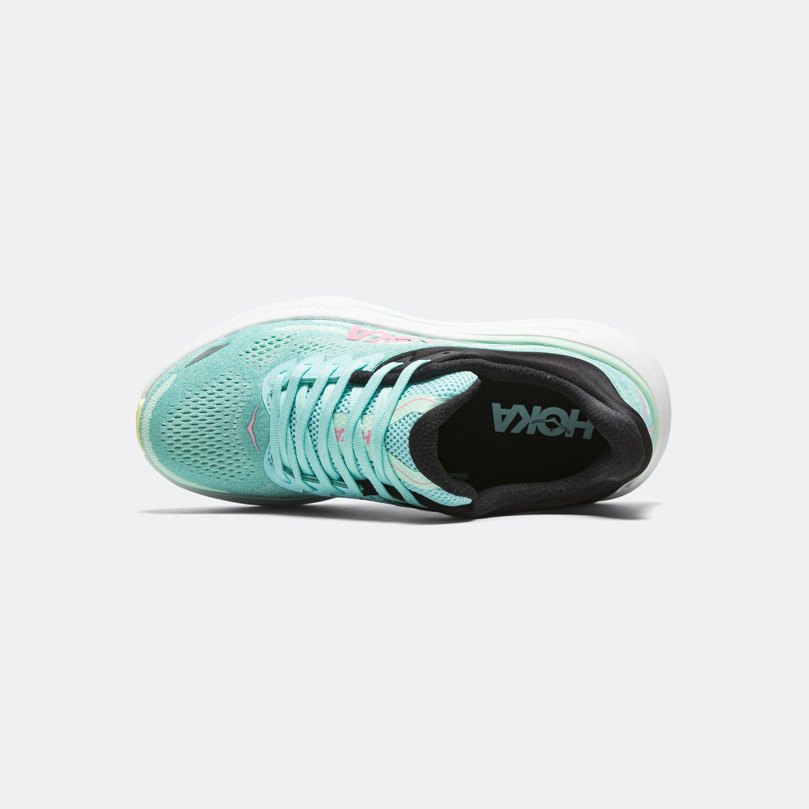 HOKA - Womens Bondi 9 - Blue Spark/Mint-Fluorite - Up There Athletics