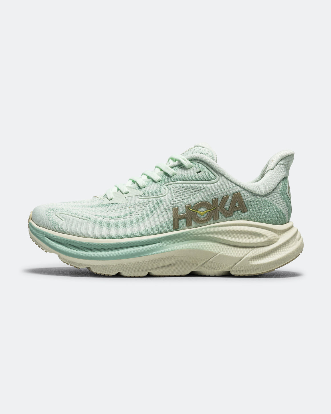 HOKA - Womens Clifton 10 - Sea Glass/Jadeite - Up There Athletics
