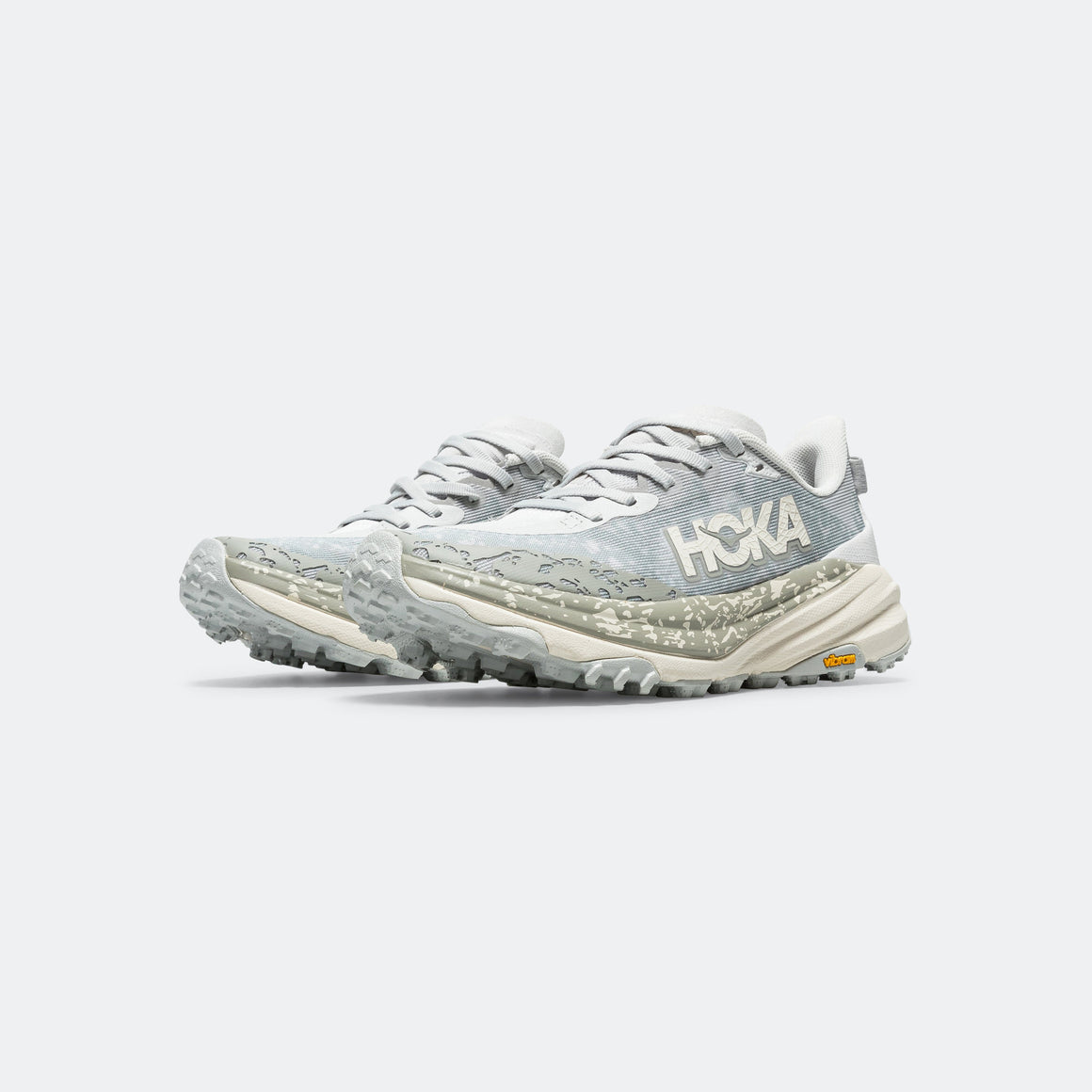 HOKA - Womens Speedgoat 6 - Cosmic Grey/Alabaster - Up There Athletics
