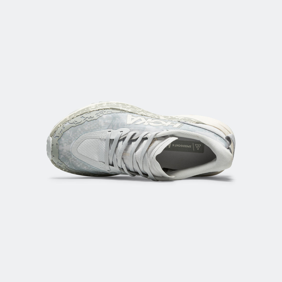 HOKA - Womens Speedgoat 6 - Cosmic Grey/Alabaster - Up There Athletics