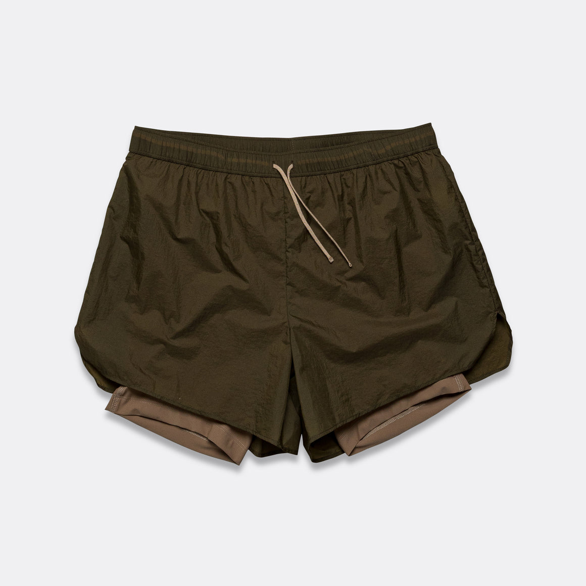 Kuta - TRAILSHORTS 002 - Green/Sand - Up There Athletics