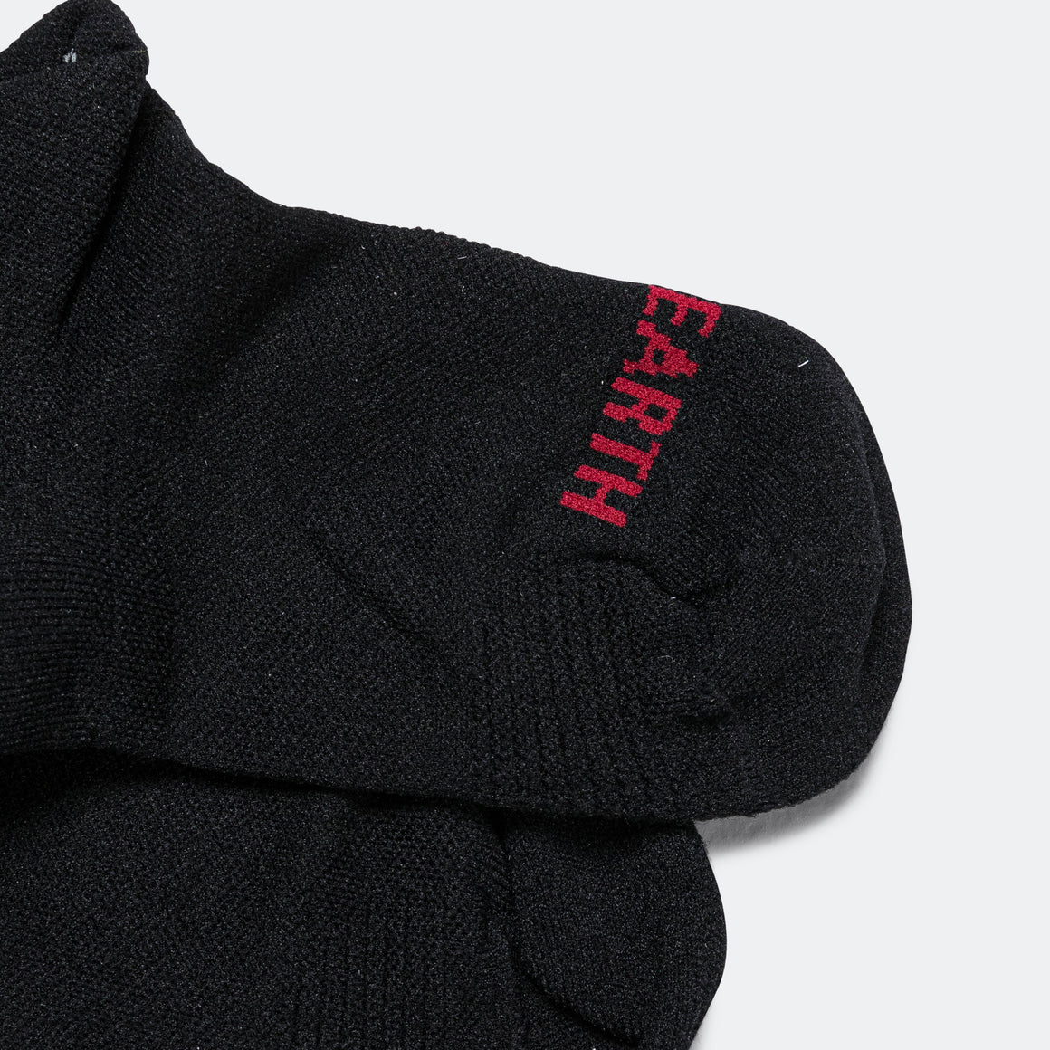Near Earth - The Race Day Sock Quarter - Black - Up There Athletics