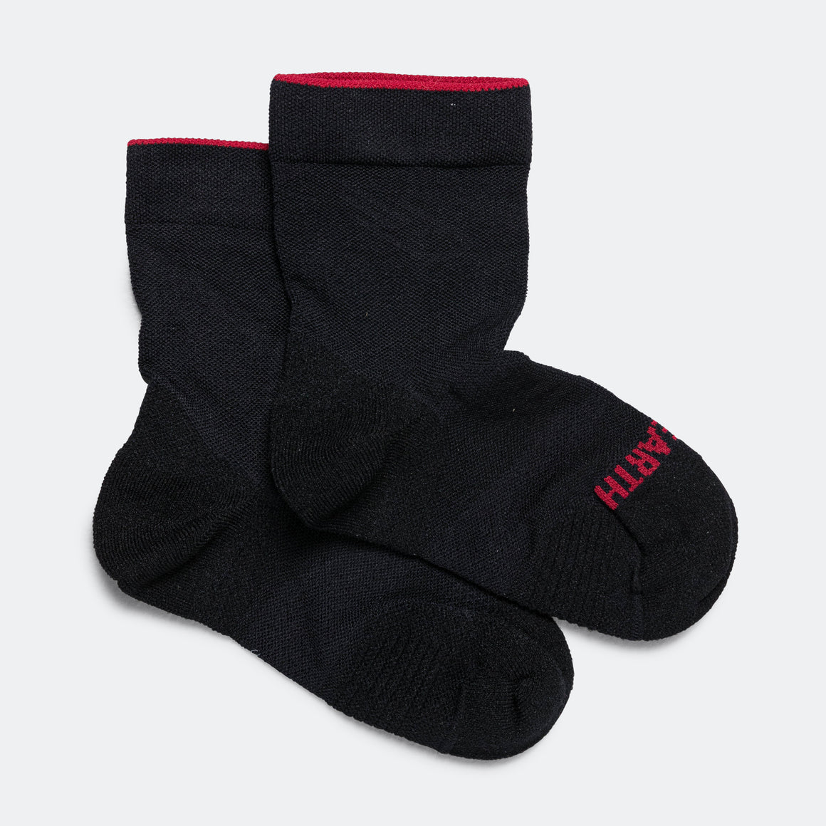 Near Earth - The Race Day Sock Crew - Black - Up There Athletics