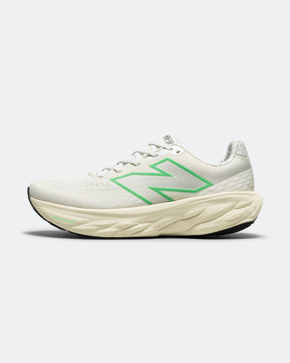 New Balance - Mens Fresh Foam 1080v14 - White/Lime Leaf-Angora - Up There Athletics