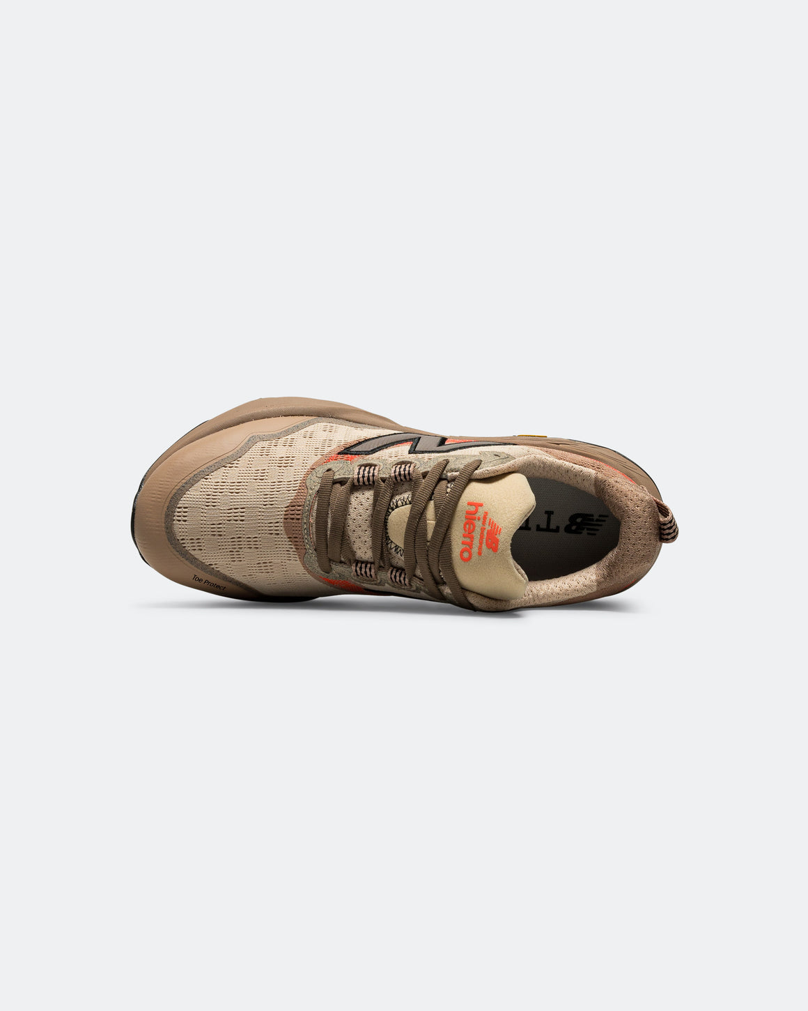 New Balance - Mens Fresh Foam X Hierro v9 - Desert Clay/Earth Shadow-Urgent Red - Up There Athletics