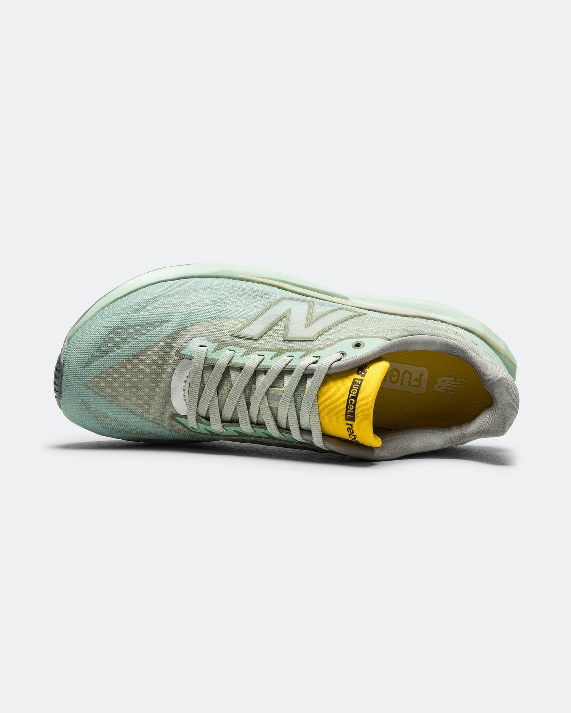 New Balance - Womens FuelCell Rebel v5 - Garter Snake/Mosaic Green-Ginger Lemon - Up There Athletics