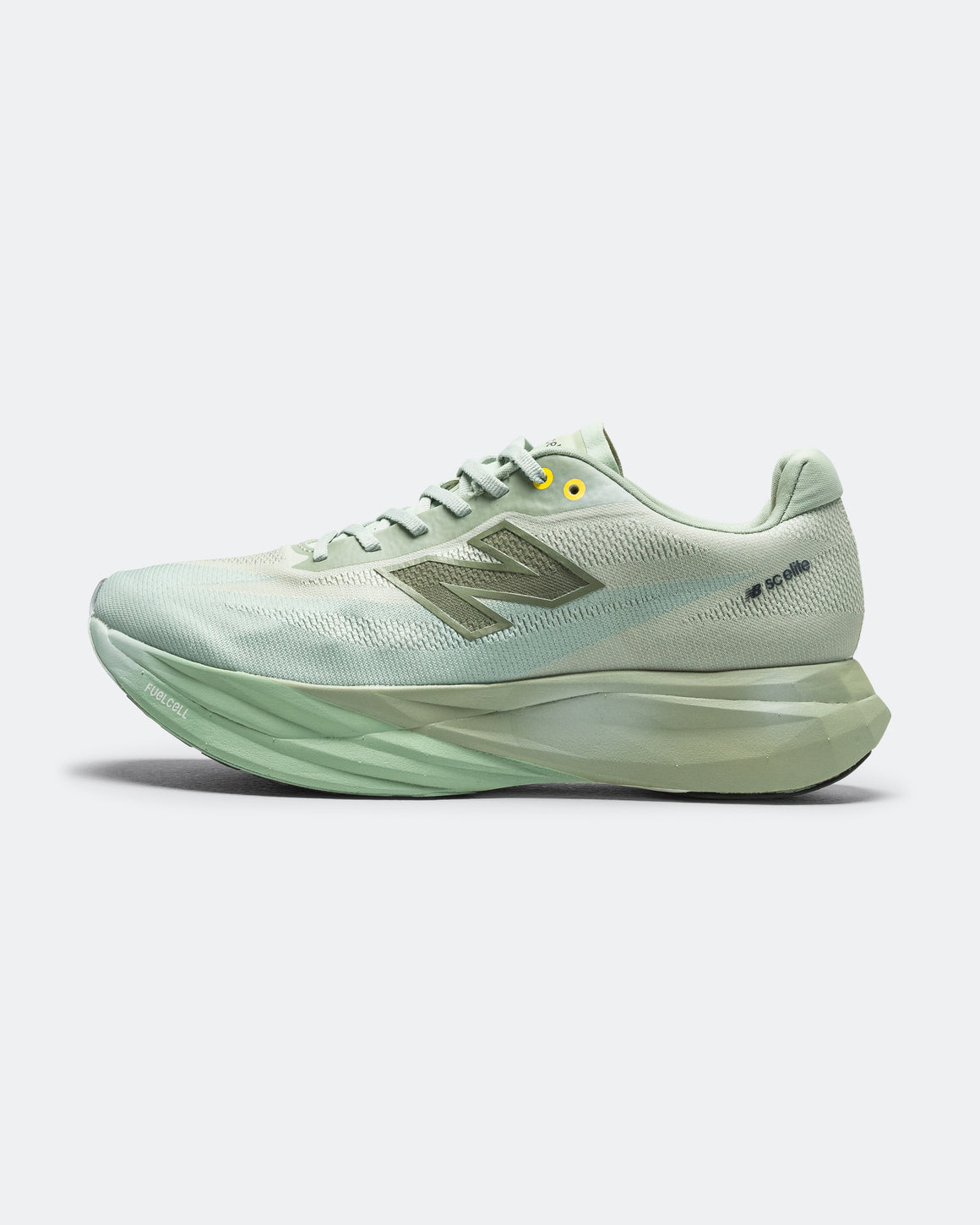 New Balance - Mens FuelCell SuperComp Elite v5 - Garter Snake/Mosaic Green - Up There Athletics