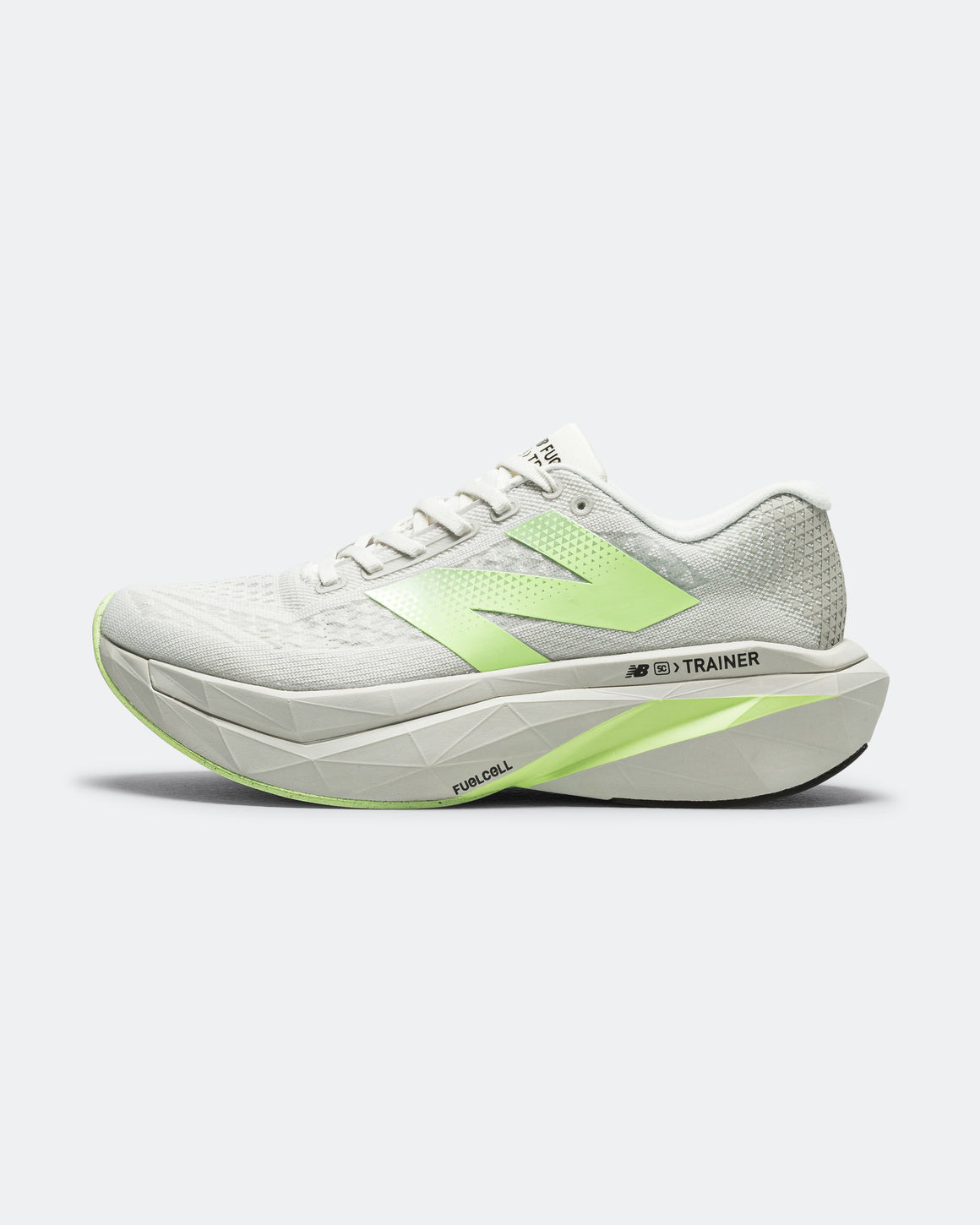 New Balance - Mens FuelCell SuperComp Trainer v3 - Grey Matter/Mint Flash-Silver Metallic - Up There Athletics