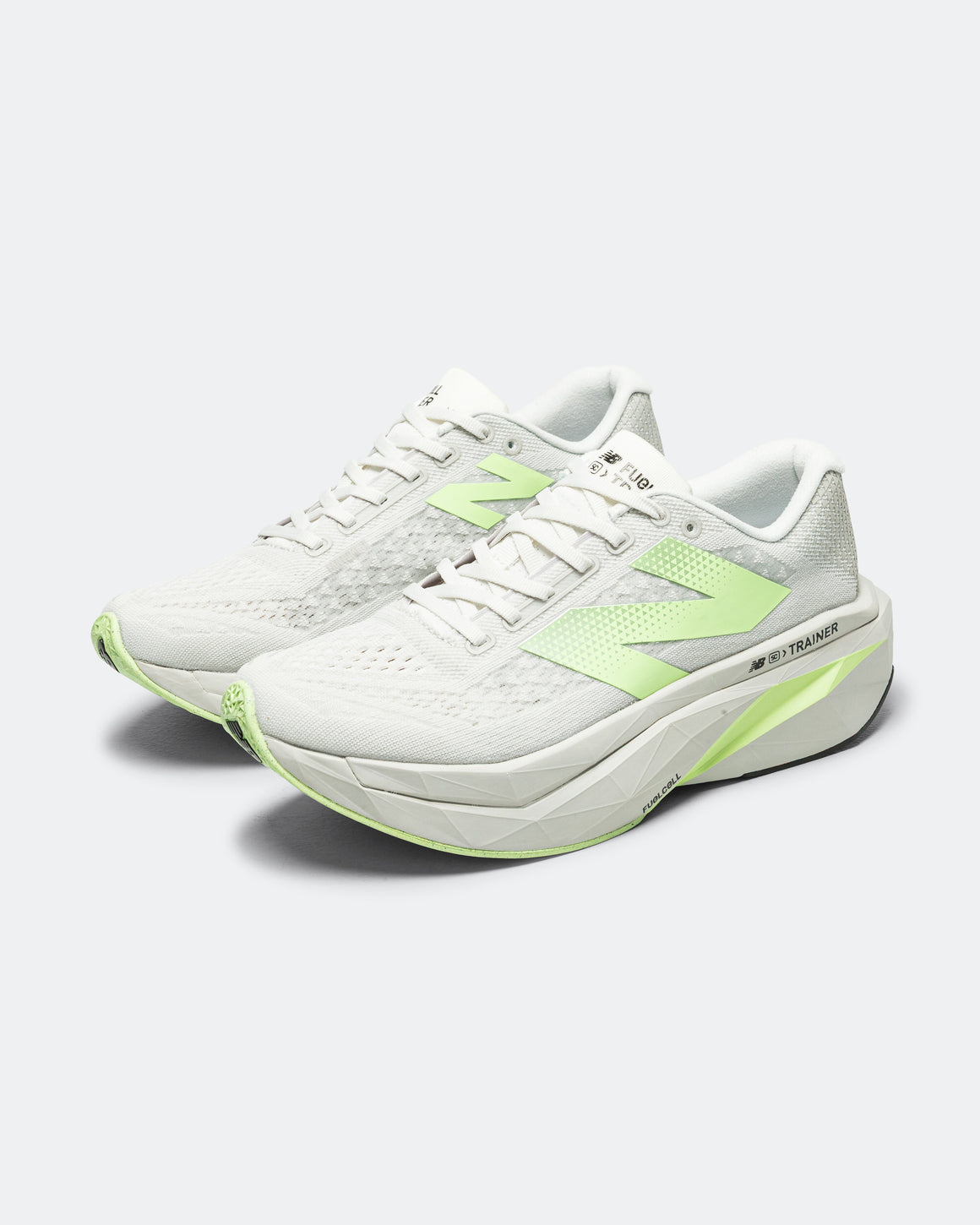 New Balance - Mens FuelCell SuperComp Trainer v3 - Grey Matter/Mint Flash-Silver Metallic - Up There Athletics
