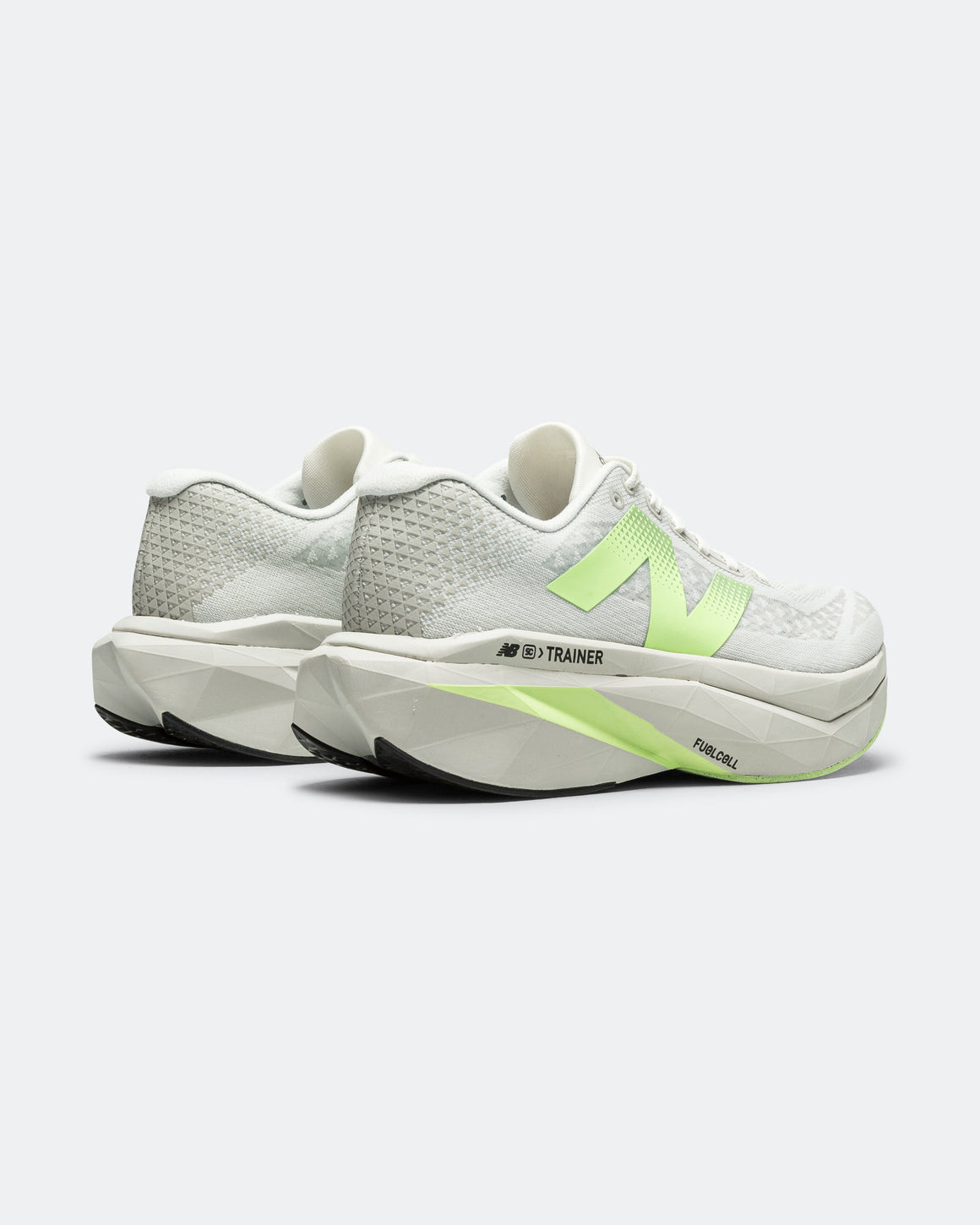New Balance - Mens FuelCell SuperComp Trainer v3 - Grey Matter/Mint Flash-Silver Metallic - Up There Athletics