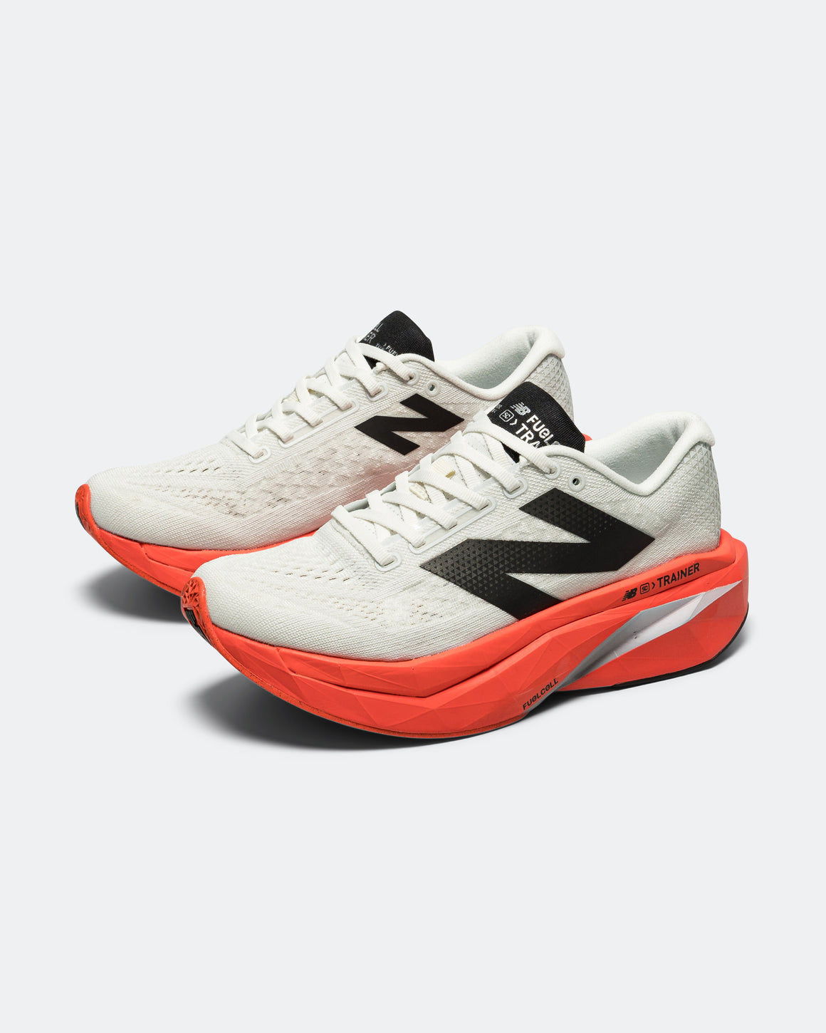 New Balance - Mens FuelCell SuperComp Trainer v3 - Urgent Red/Sea Salt-Black - Up There Athletics