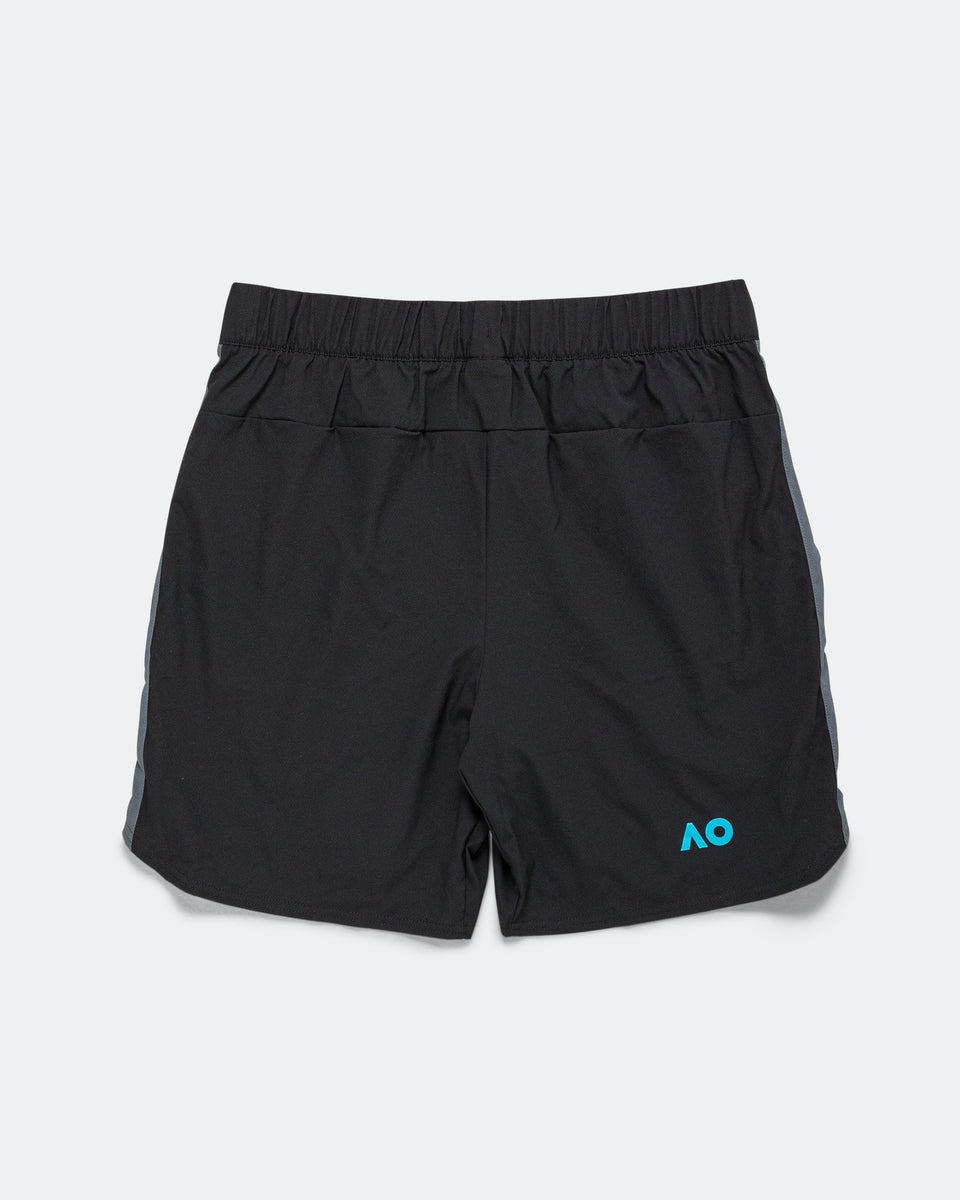 New Balance - Mens Tournament Short x Paperboy - Black | Up There